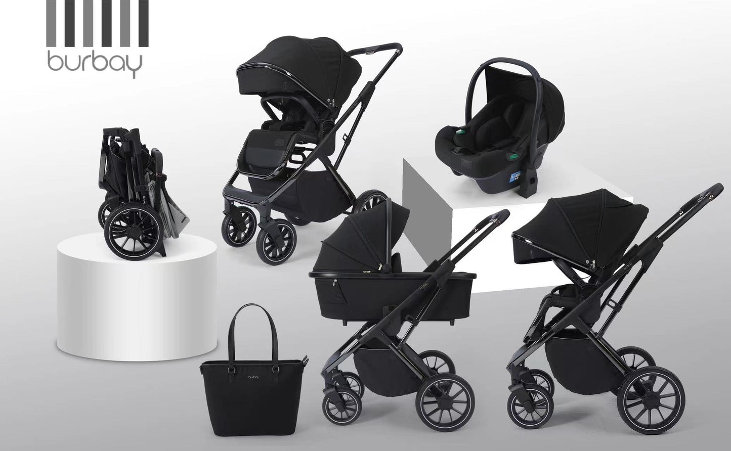 Burbay E77 3in1 Travel System