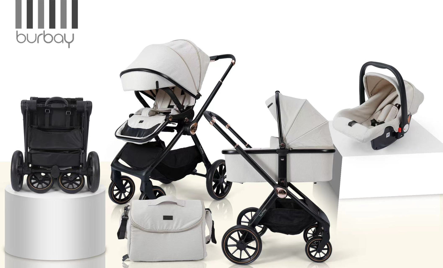 Burbay AG811 3in1 Travel System