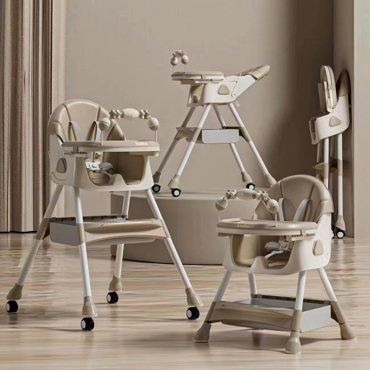 Kidilo 5-in-1 High Chair