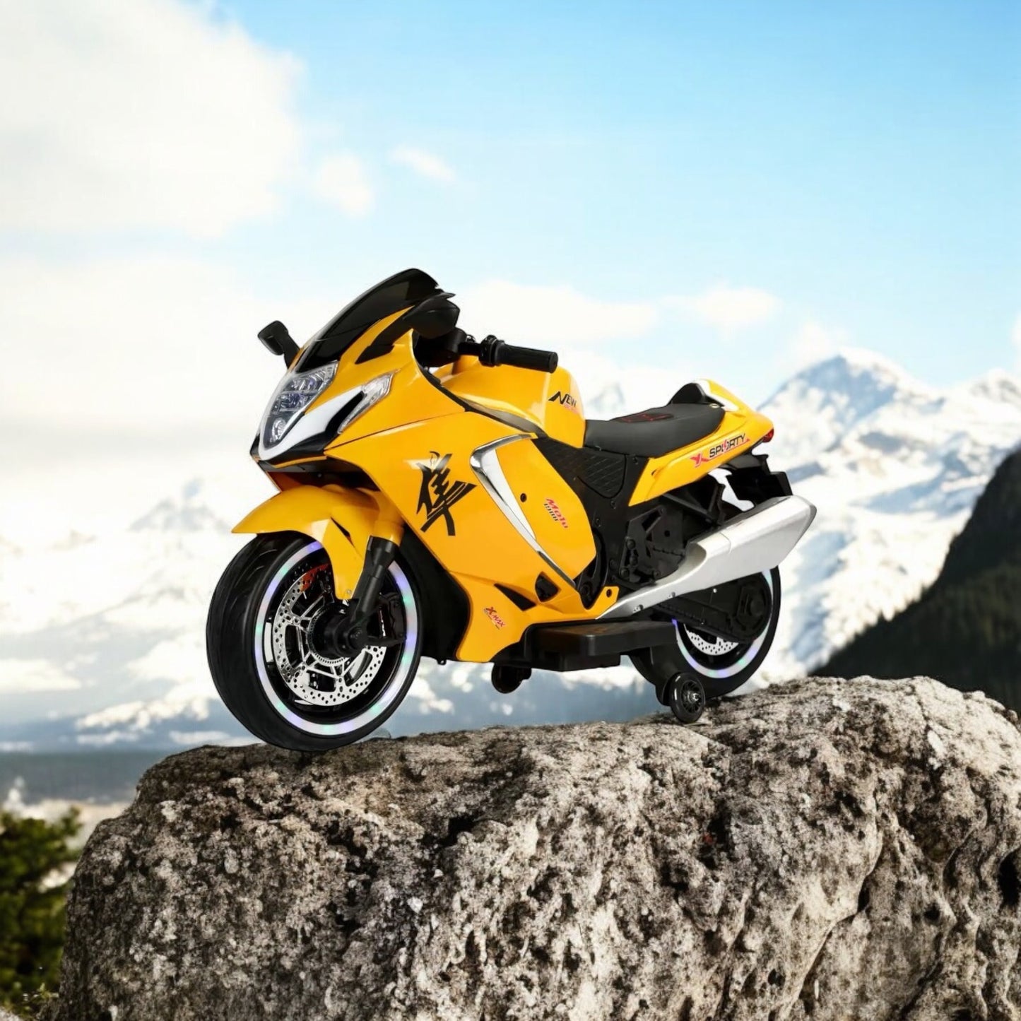 Lightning Turbo Motorcycle Ride-On