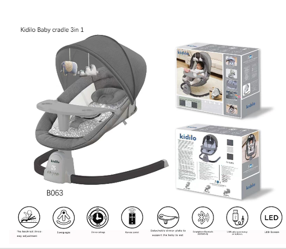 Kidilo Baby Cradle / Rocker