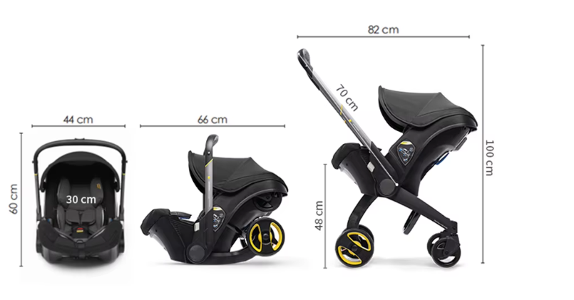 Kidilo Max™ 2-in-1 Car Seat & Stroller (Available 15th-25th June)