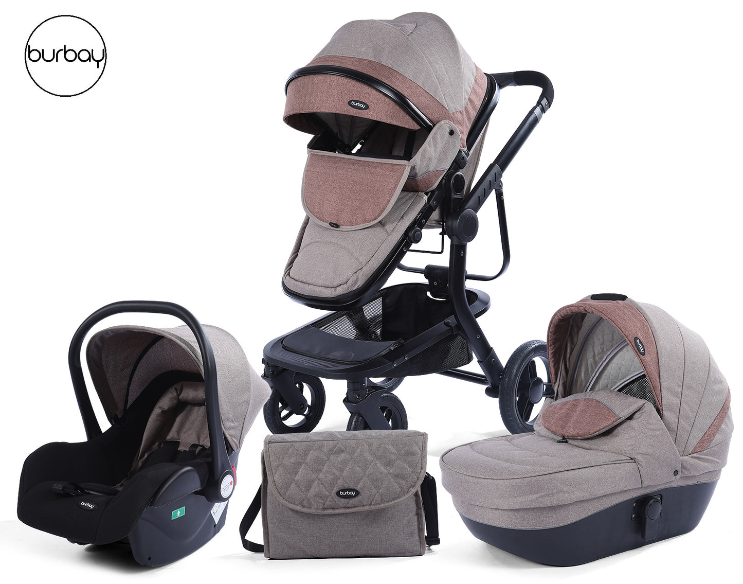 Burbay 518 3in1 Travel System