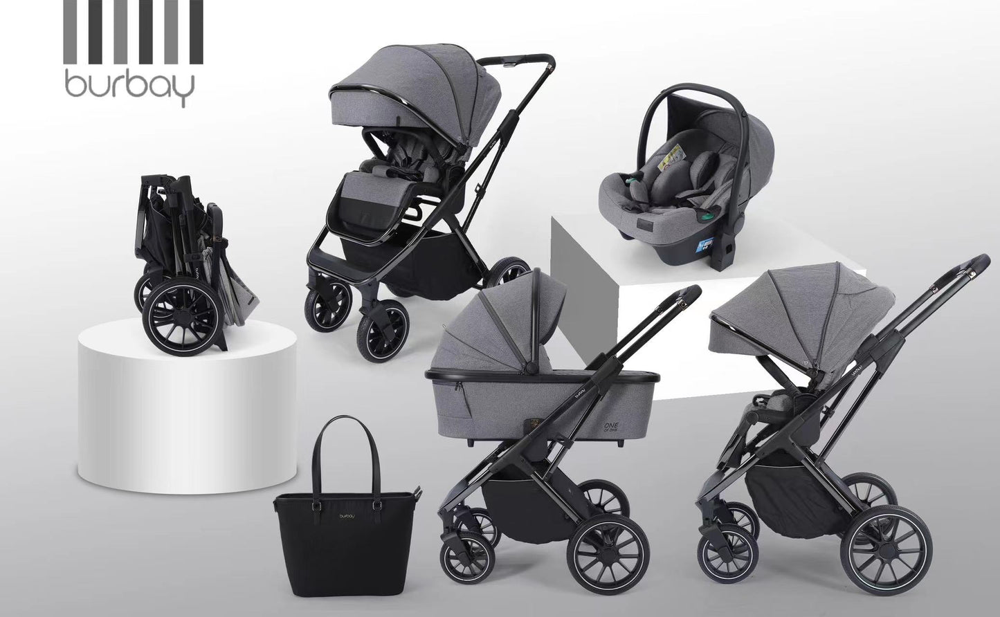 Burbay E77 3in1 Travel System