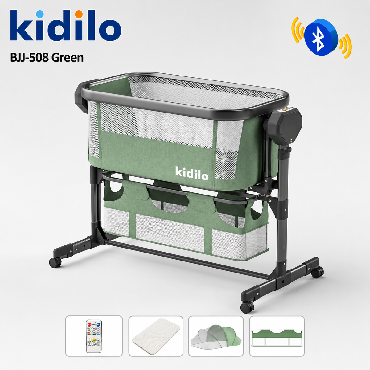 Kidilo BJJ-508 Baby Bassinet