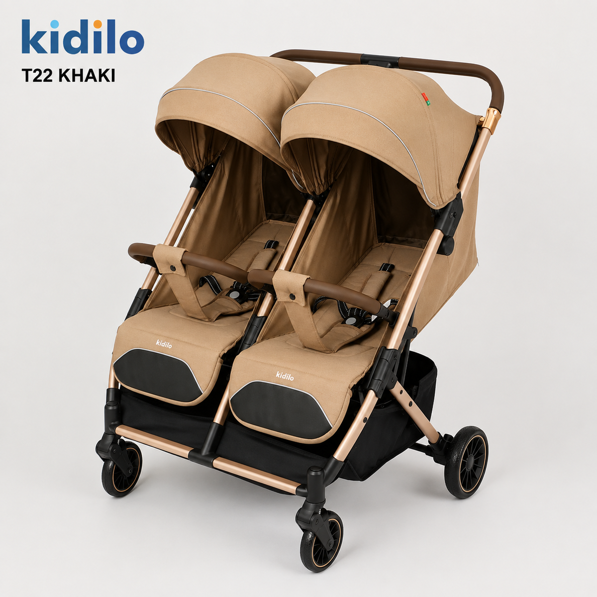 Kidilo T22 Double Buggy