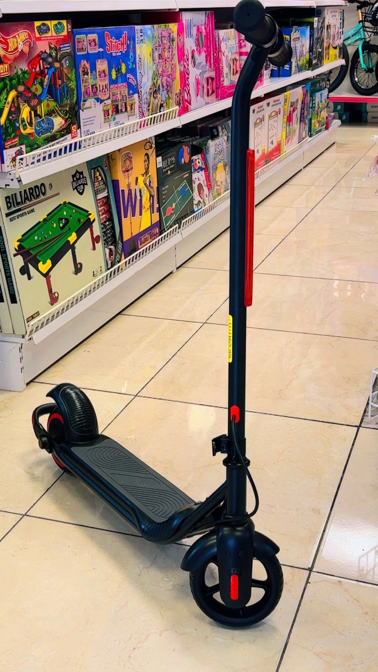 Kids Electric Scooter – 150W Motor + LED Light Strip