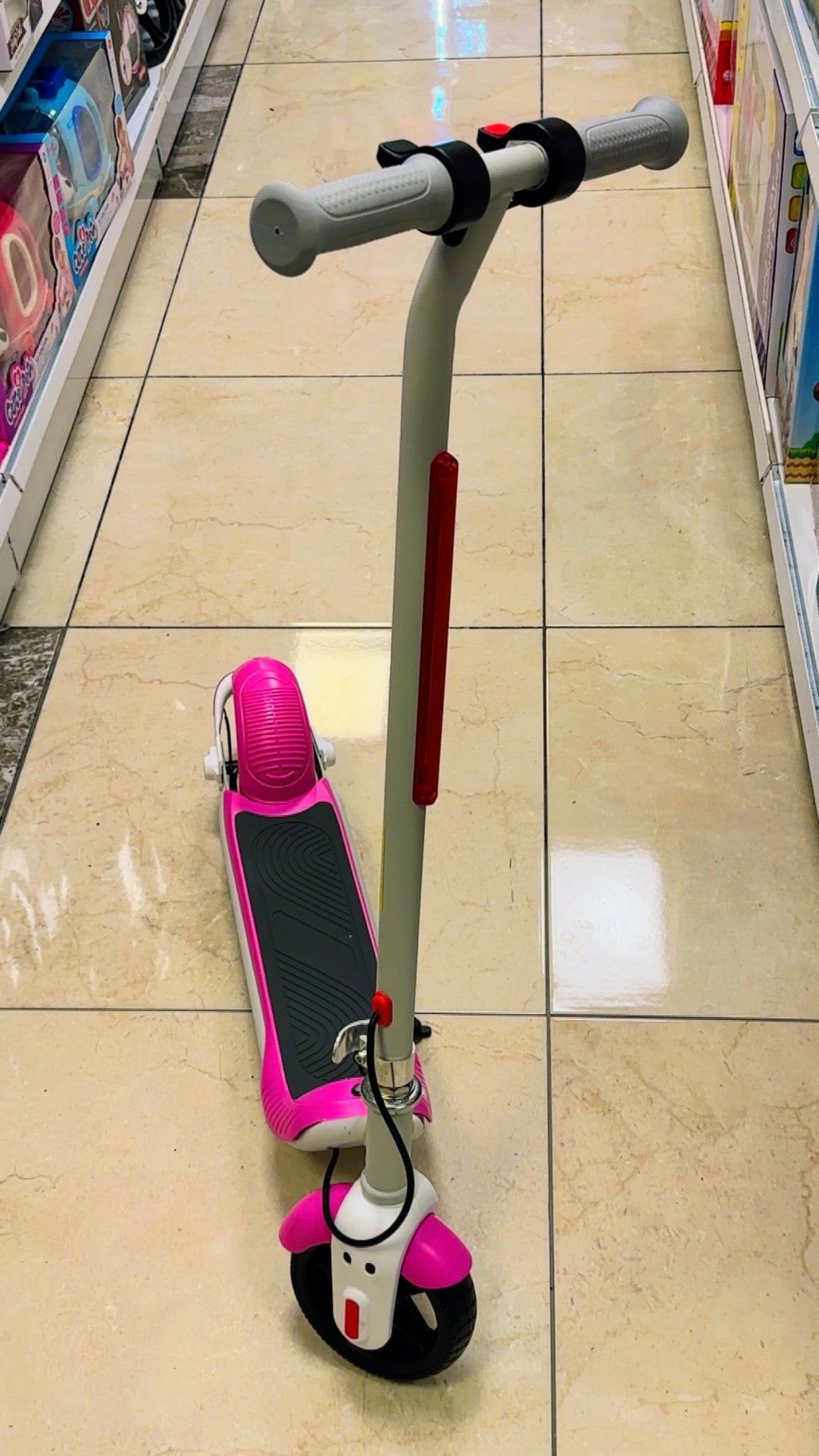 Kids Electric Scooter – 150W Motor + LED Light Strip