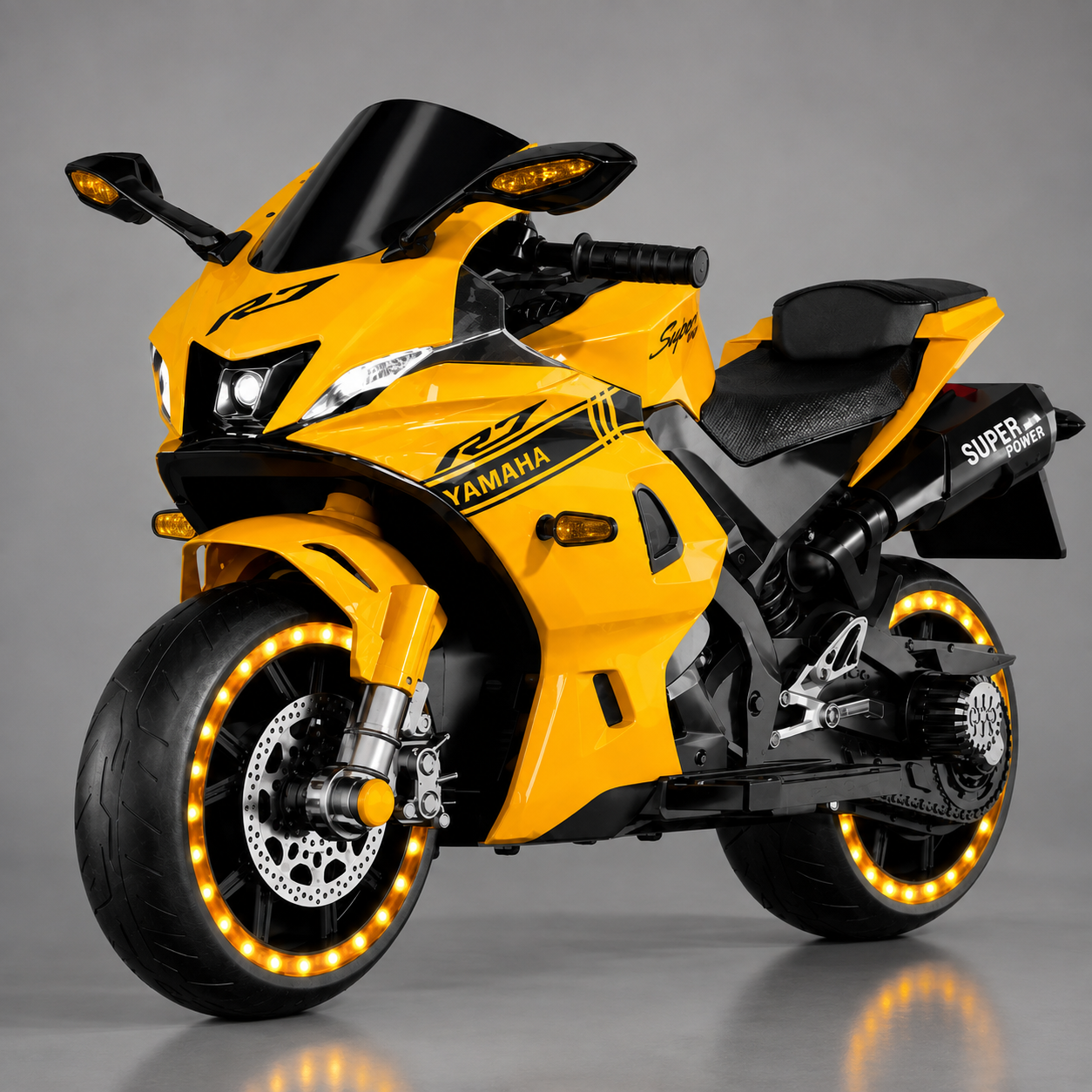 R7 Electric Ride-On Racing Motorcycle