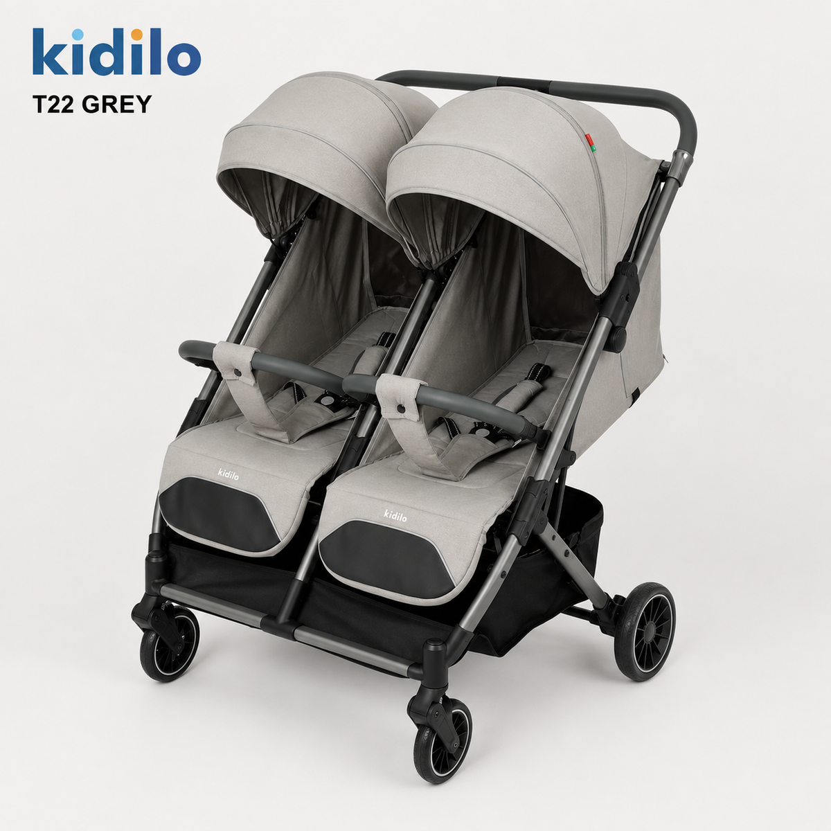 Kidilo T22 Double Buggy