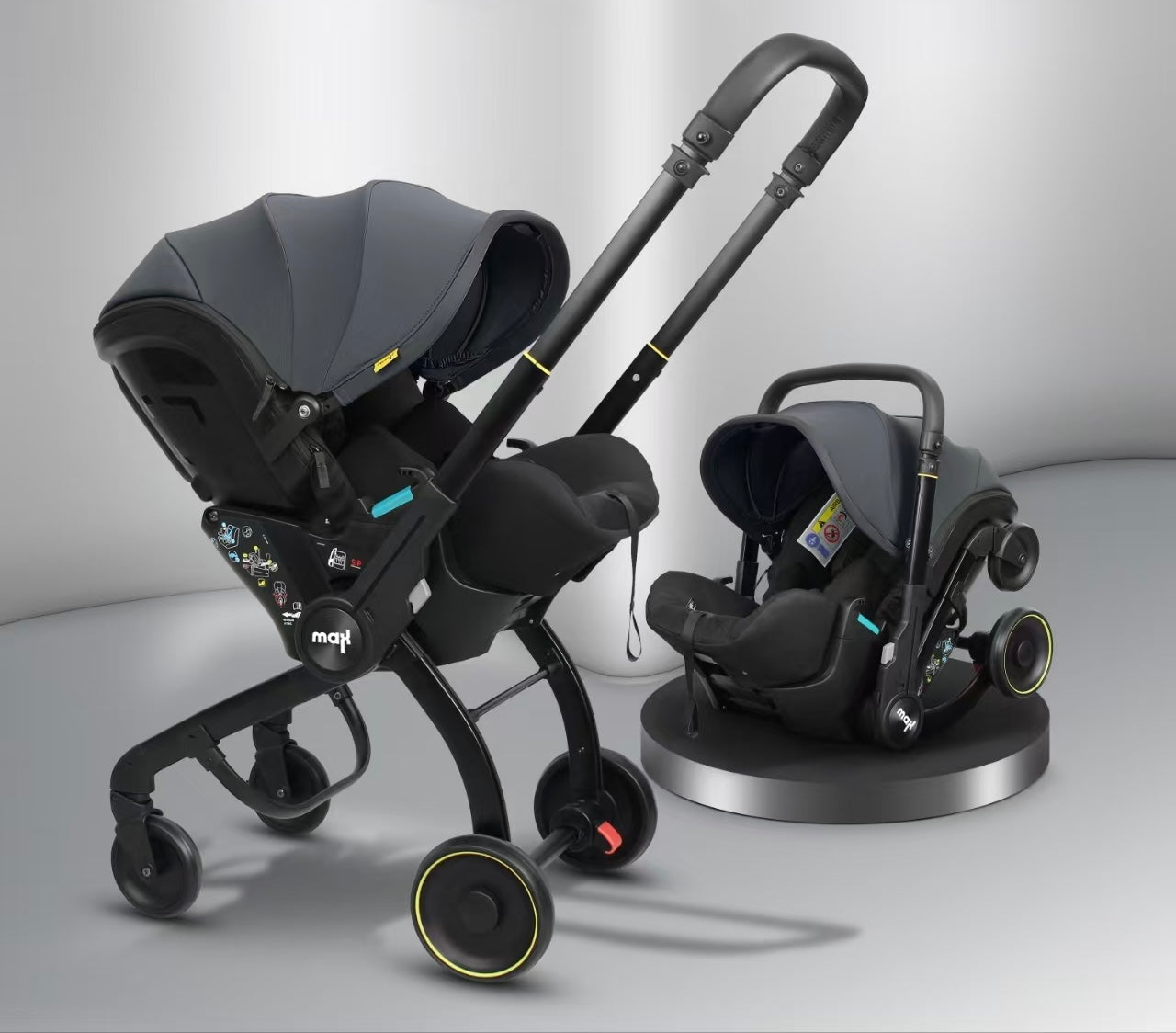 Kidilo MaxiGo 2-in-1 Stroller System