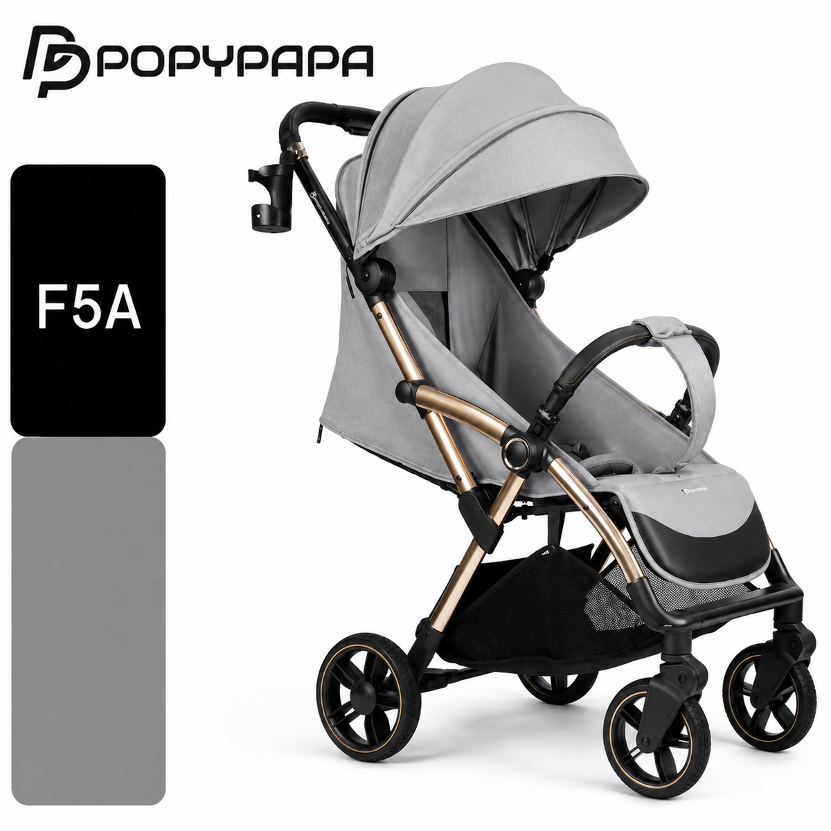 PopyPapa F5A Lightweight Travel Stroller