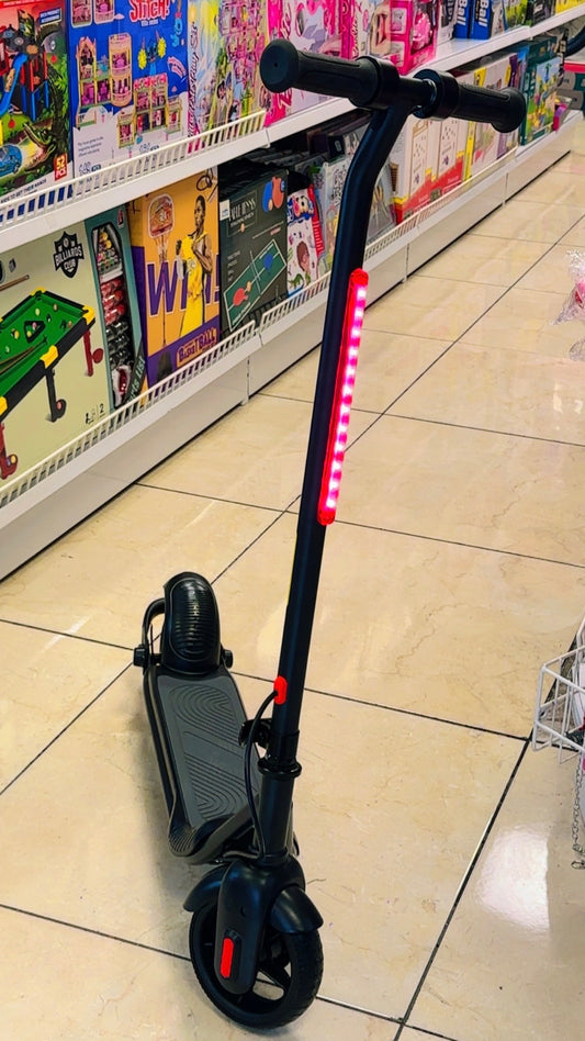 Kids Electric Scooter – 150W Motor + LED Light Strip