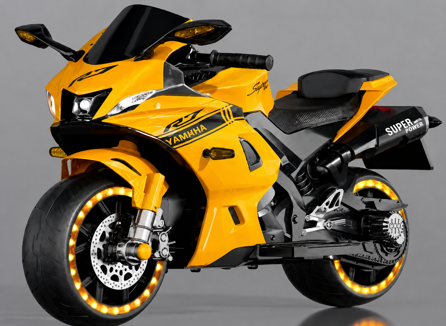 R7 Electric Ride-On Racing Motorcycle