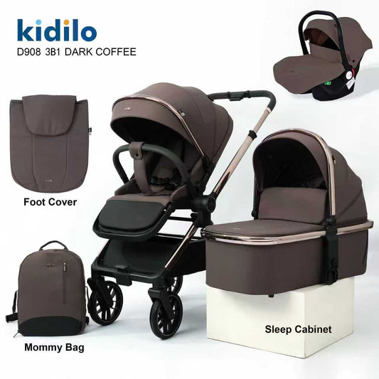 Kidilo D908 3-in-1 Travel System