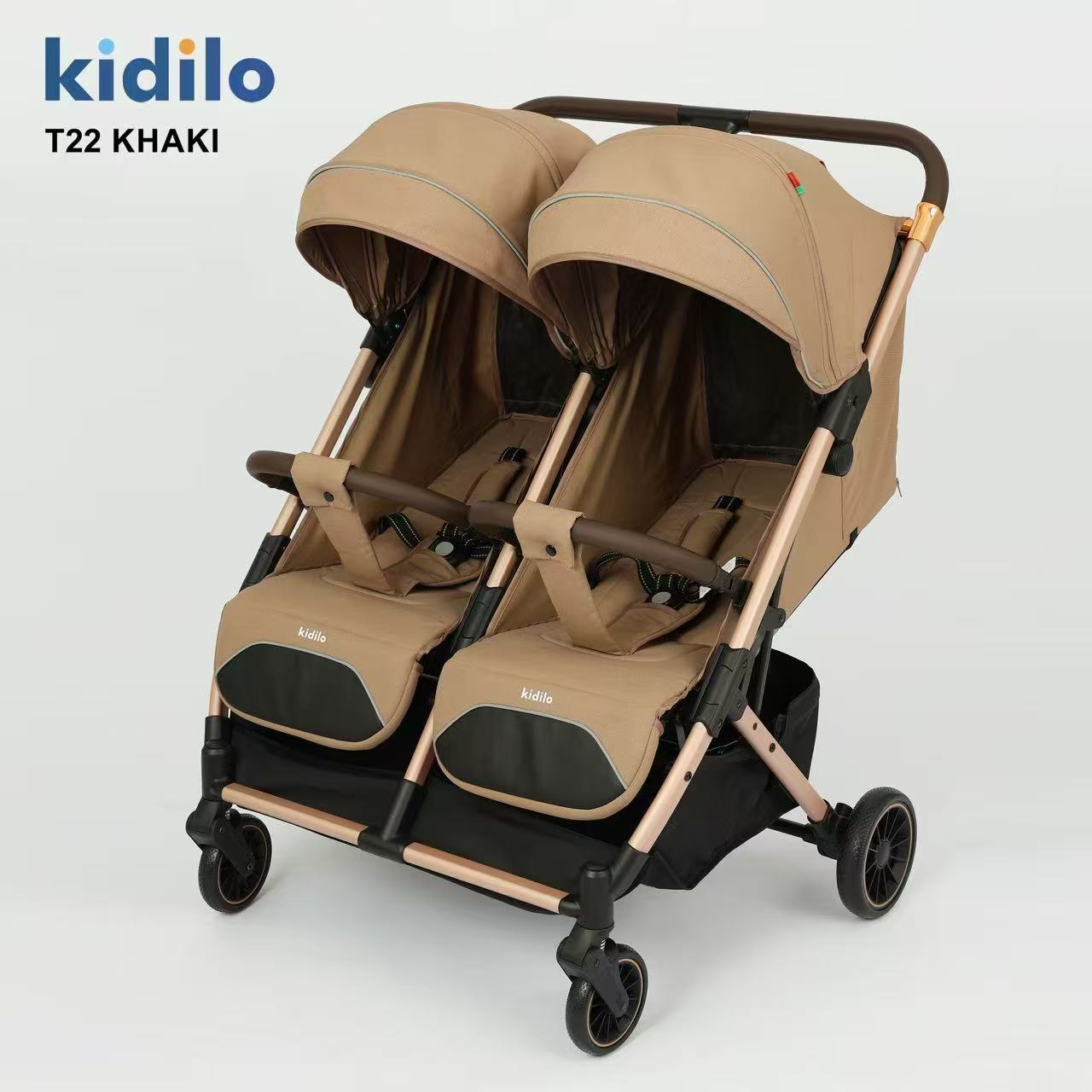Kidilo T22 Double Buggy
