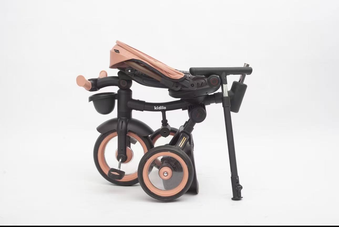 Kidilo 3123 4-in-1 Foldable Smart Trike &amp; Stroller