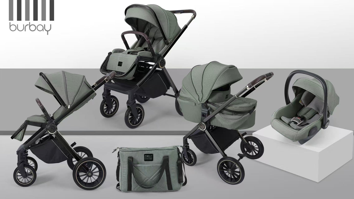 Burbay AS107 3-in-1 Travel System