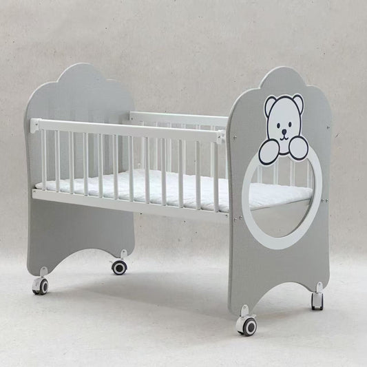 Teddy Care Wooden Baby Cot &amp; Crib