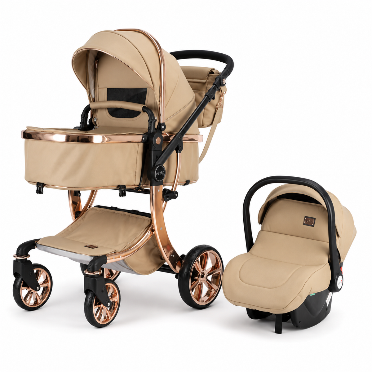 G10™ Pure Leather Luxury 2-in-1 Travel System