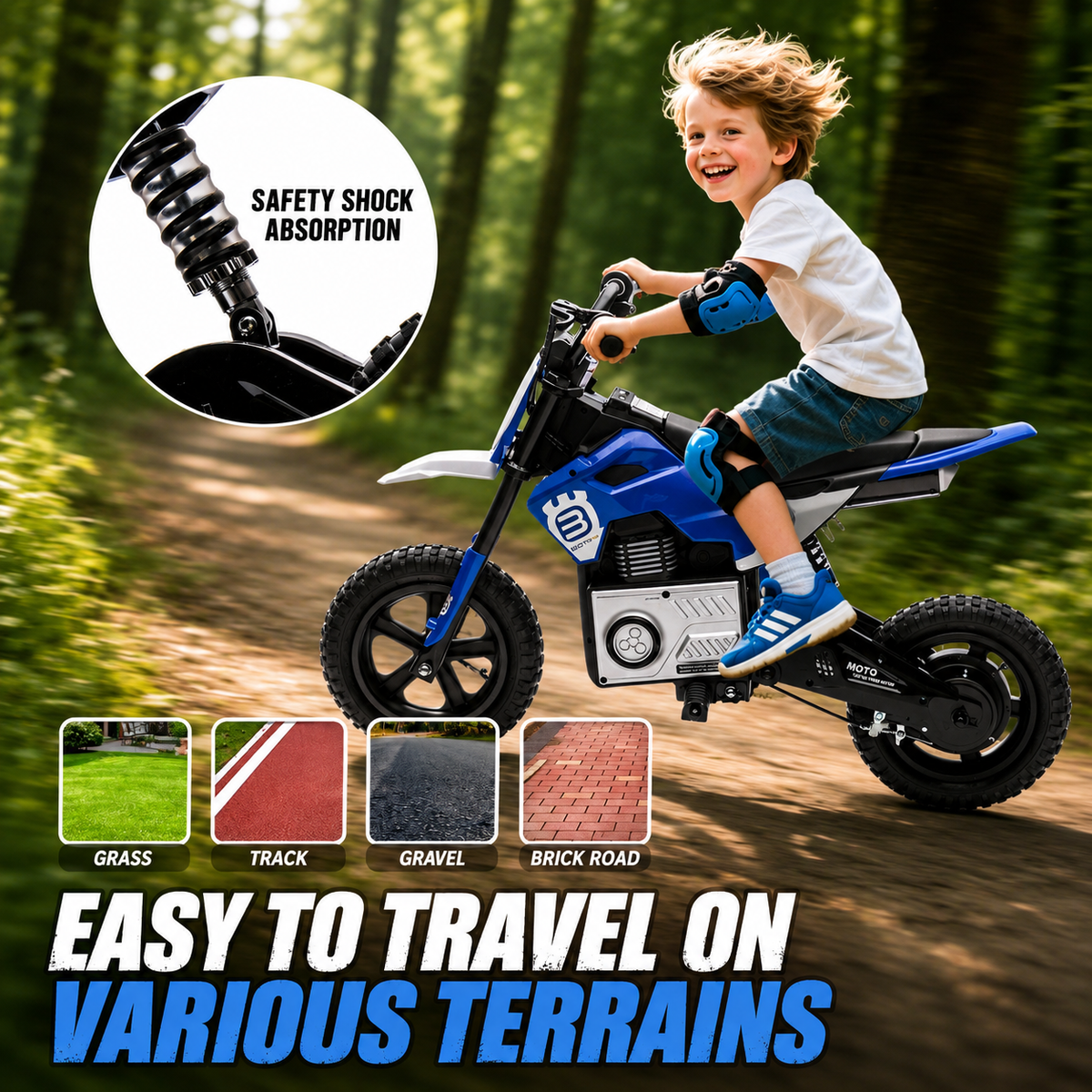 MotoRacer 200X Electric Dirt Bike