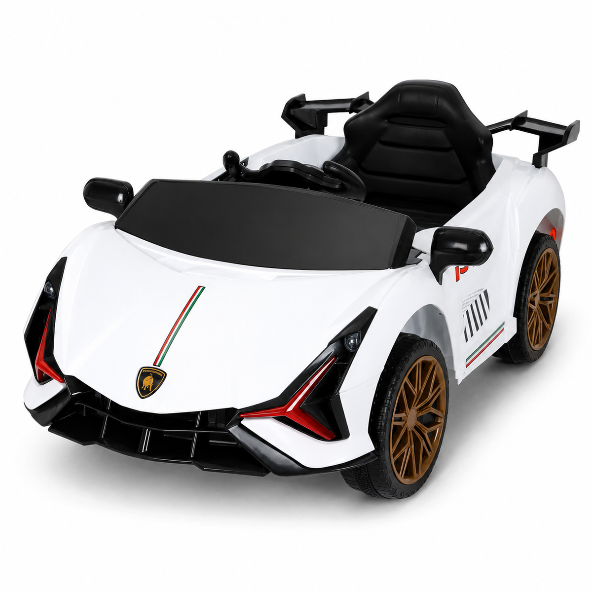 12V Luxury Ride-On Supercar with Parental Remote