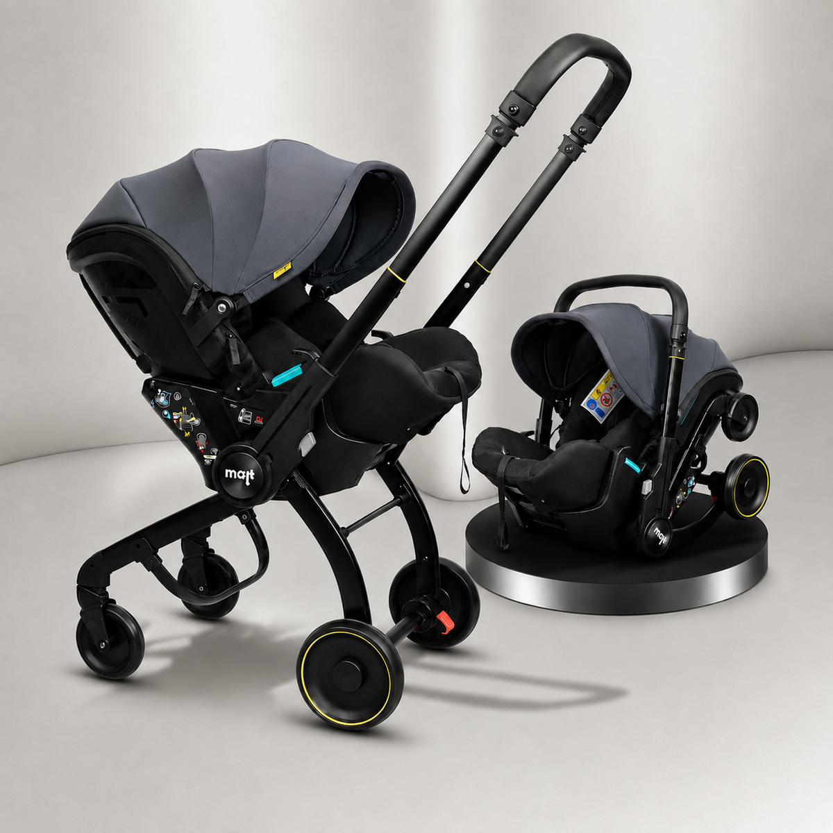 Kidilo MaxiGo 2-in-1 Stroller System